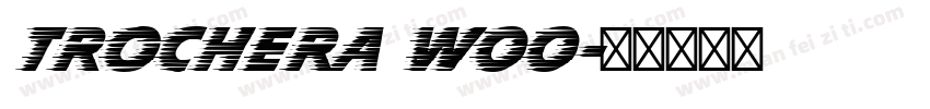 Trochera W00字体转换
